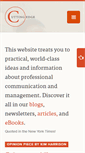 Mobile Screenshot of cuttingedgepr.com